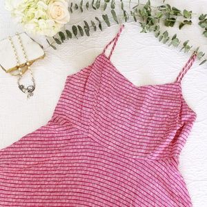 Old Navy Pink Fit & Flare Cami Dress